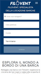 Mobile Screenshot of filovent.it